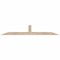 Ekena Millwork Portland Smooth Timber Gable Bracket, Douglas Fir, 72"W x 12"H x 3 1/2"D x 3 1/2"F, 4/12 Pitch GBW072X12X0404POR00SDF - alternate 1